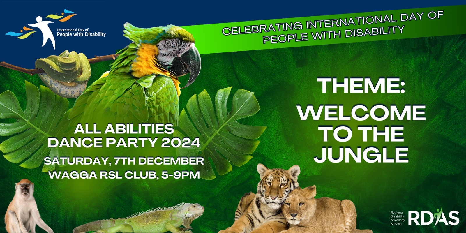 Banner image for 2024 Wagga Wagga All Abilities Dance Party