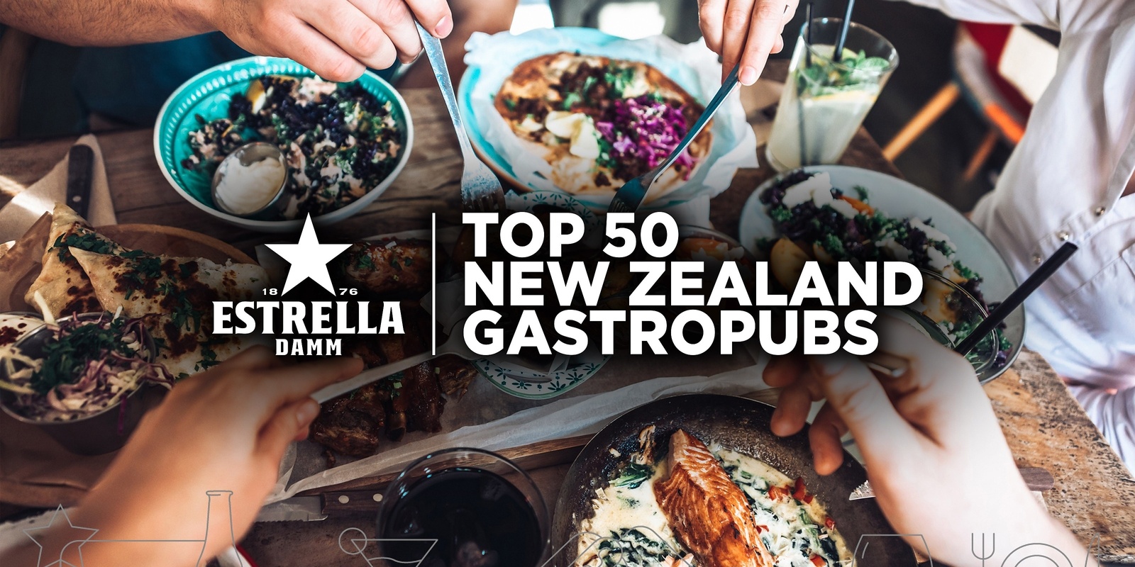 Banner image for Estrella Damm Top 50 New Zealand Gastropub Awards Evening