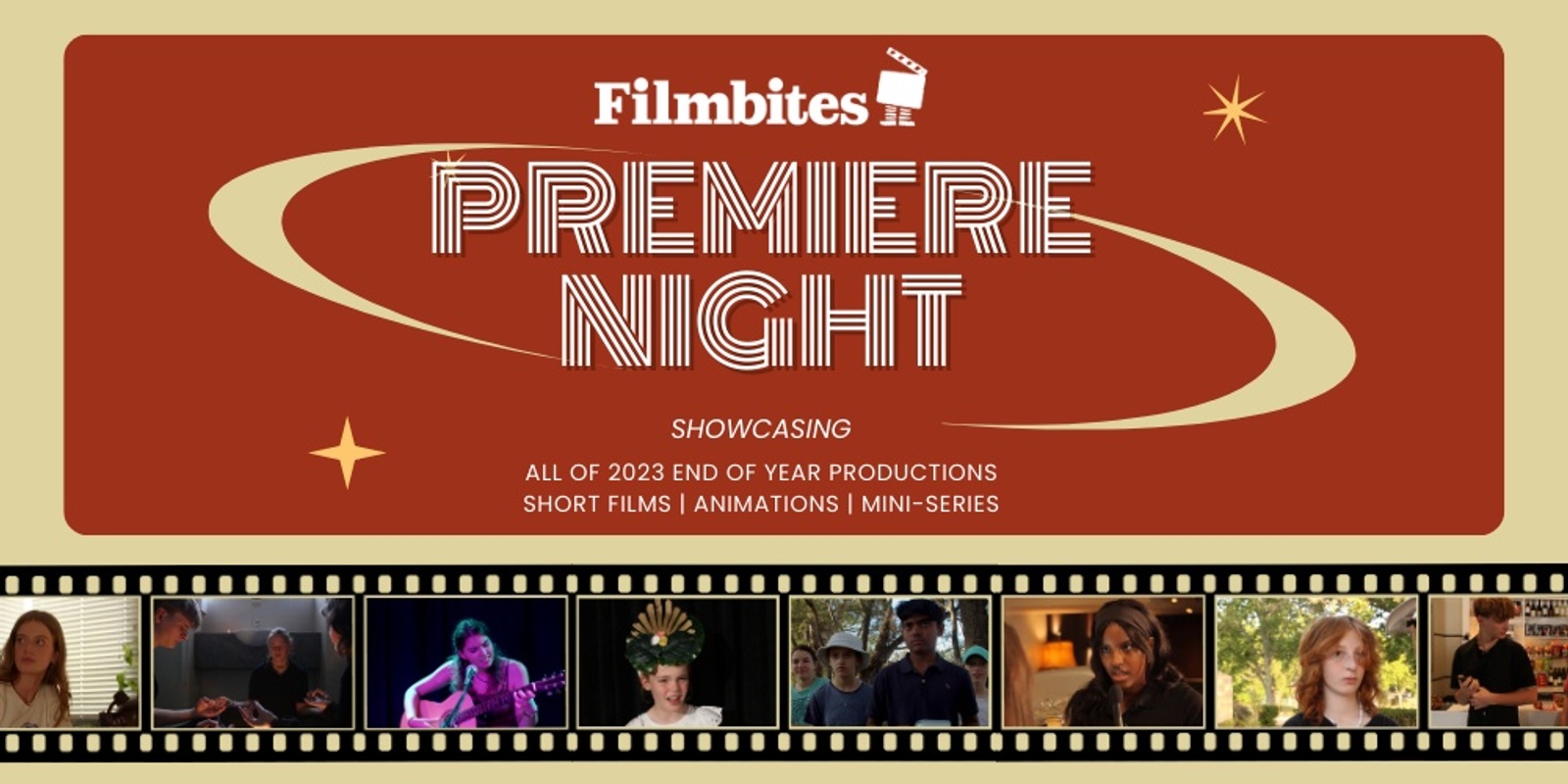 Banner image for Filmbites Premiere Night - 2023 Showcase Films