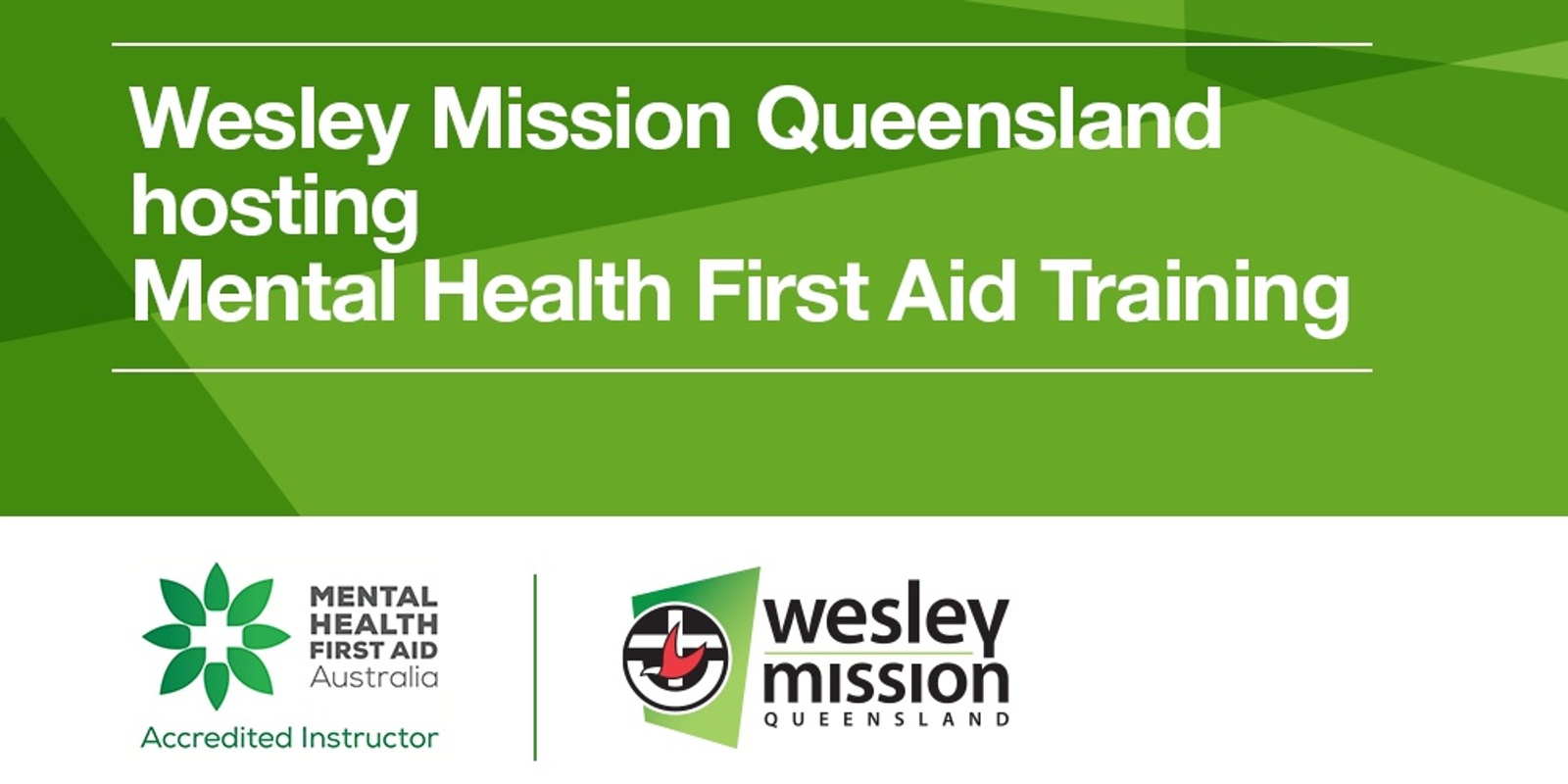 Banner image for Mental Health First Aid Training