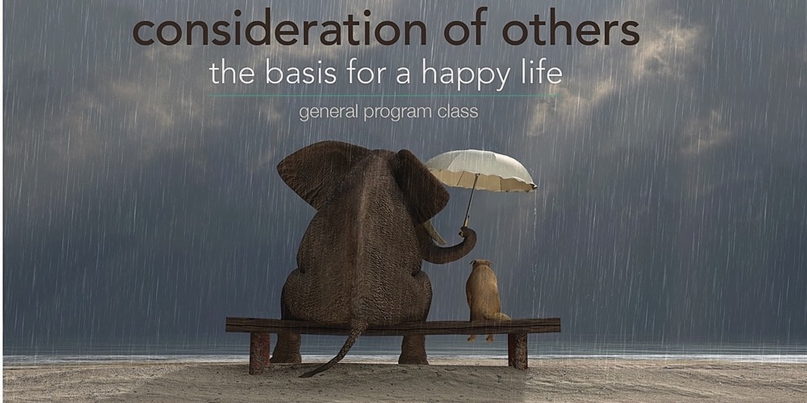 Banner image for Online - Consideration of Others - Week of Wed 8 Dec