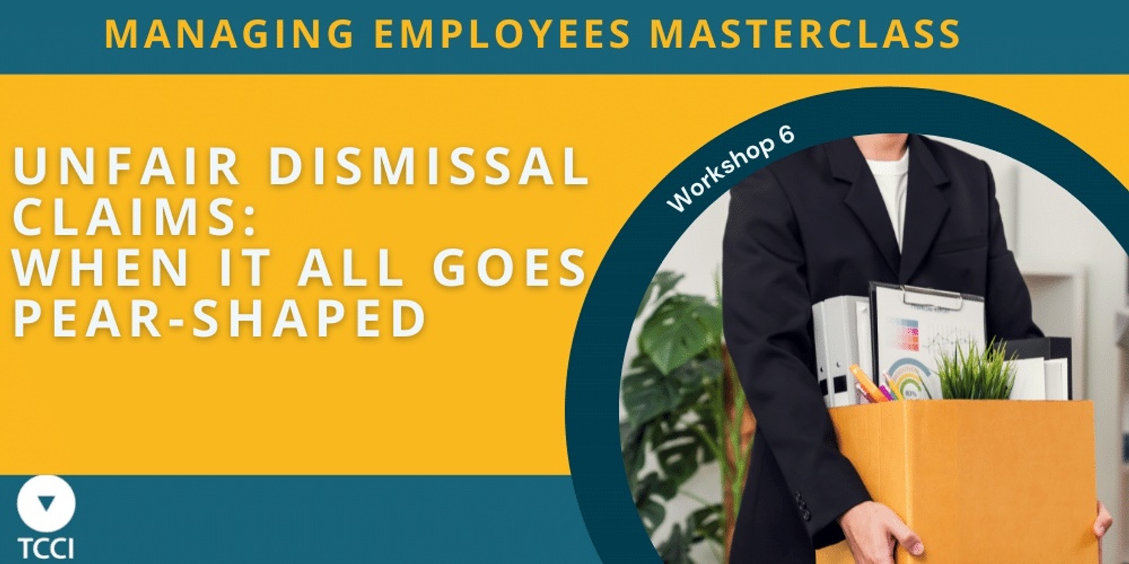 Banner image for ME Masterclass Series - Unfair Dismissal (Online)
