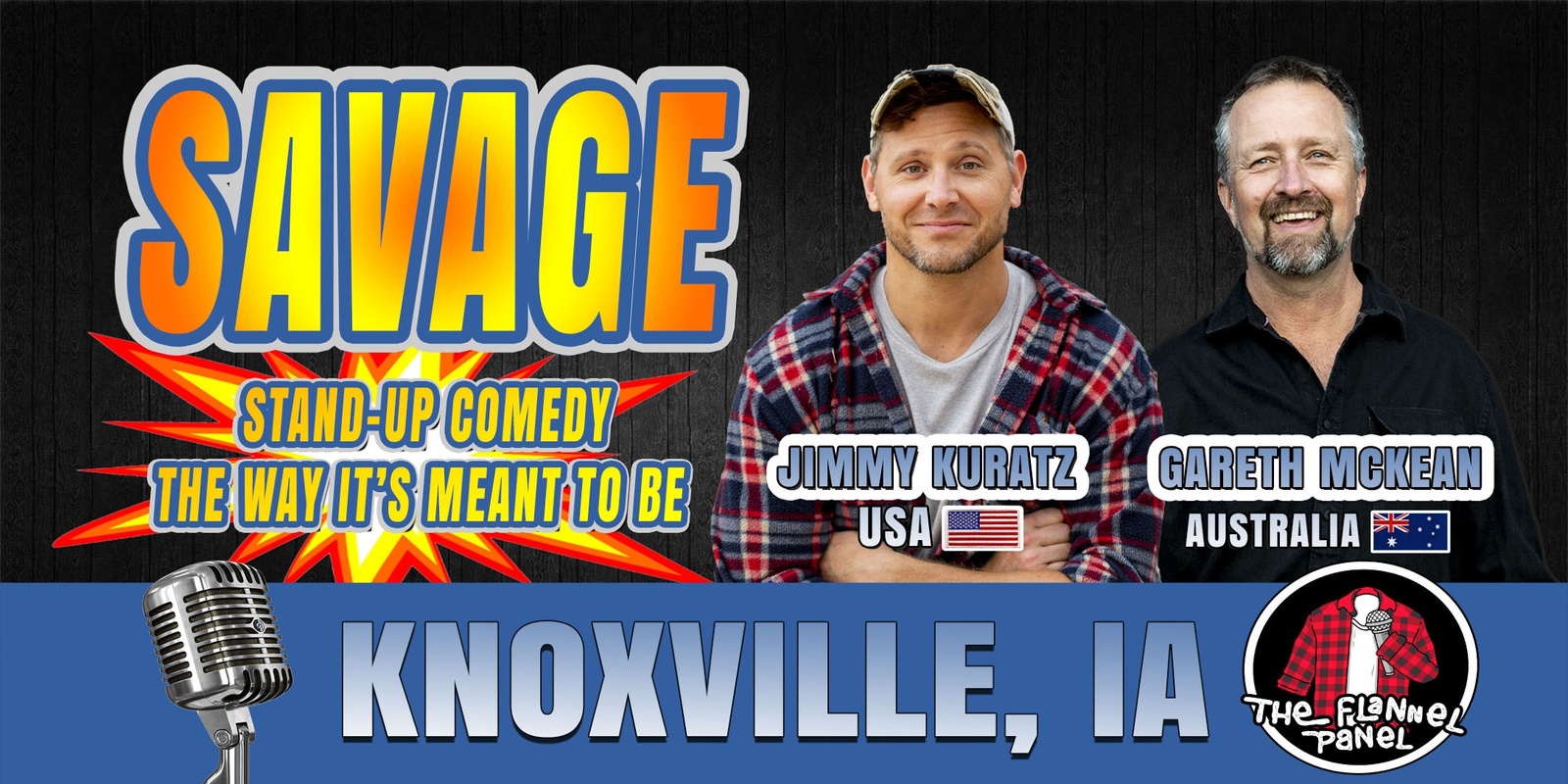 Banner image for STAND-UP comedy ♦ KNOXVILLE, IA (Atlantic & Pacific Pub)