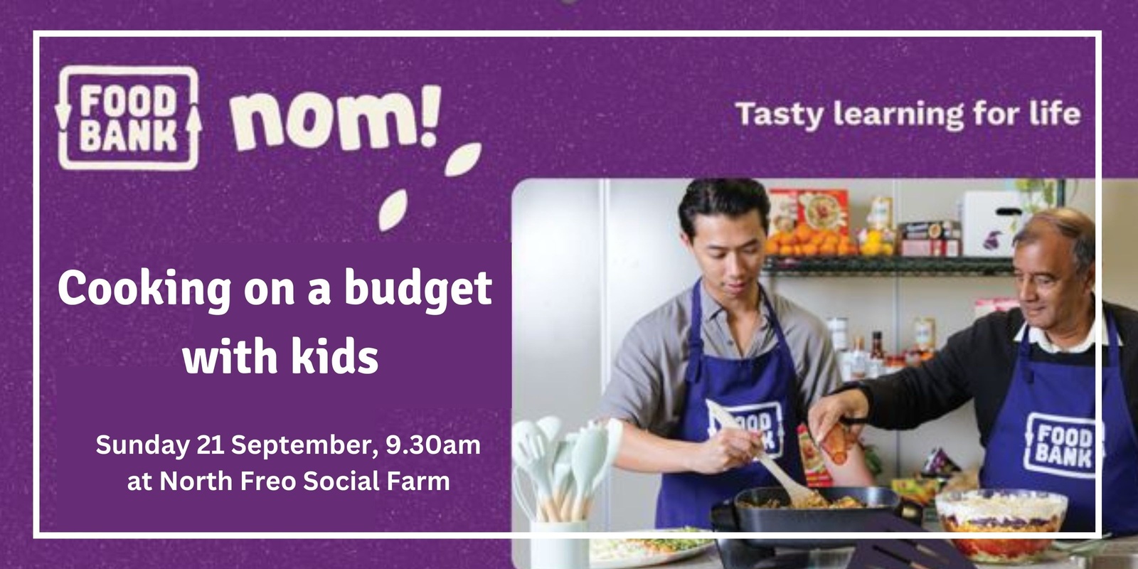 Banner image for Foodbank Cooking on a Budget with Kids