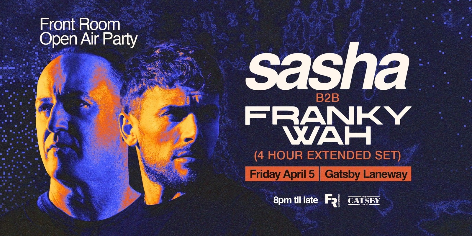 Banner image for FRANKY WAH + SASHA // OPEN AIR PARTY