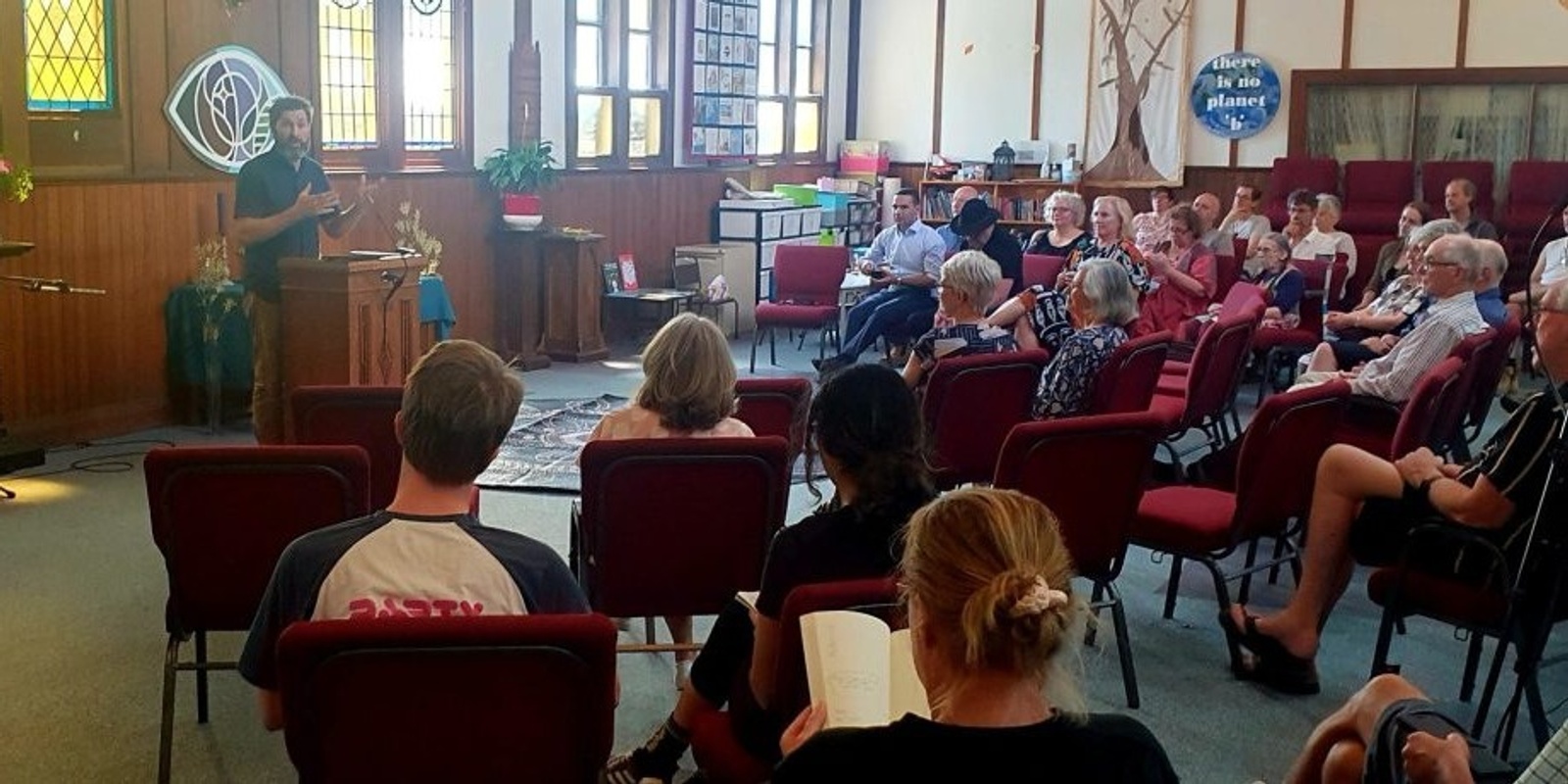 Tecoma Uniting Church's banner