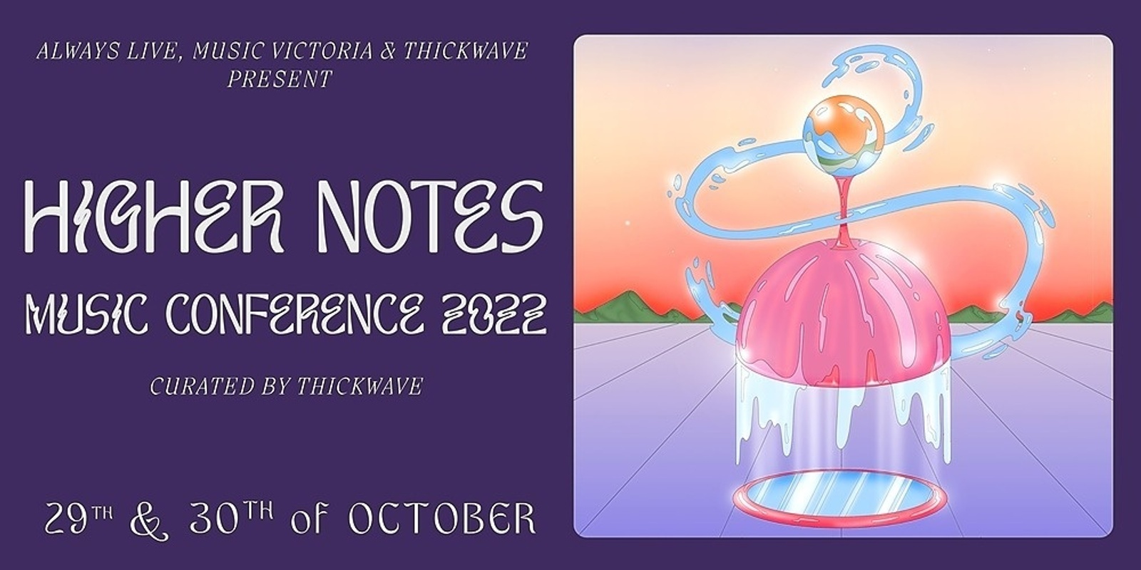 Banner image for HIGHER NOTES MUSIC CONFERENCE 2022