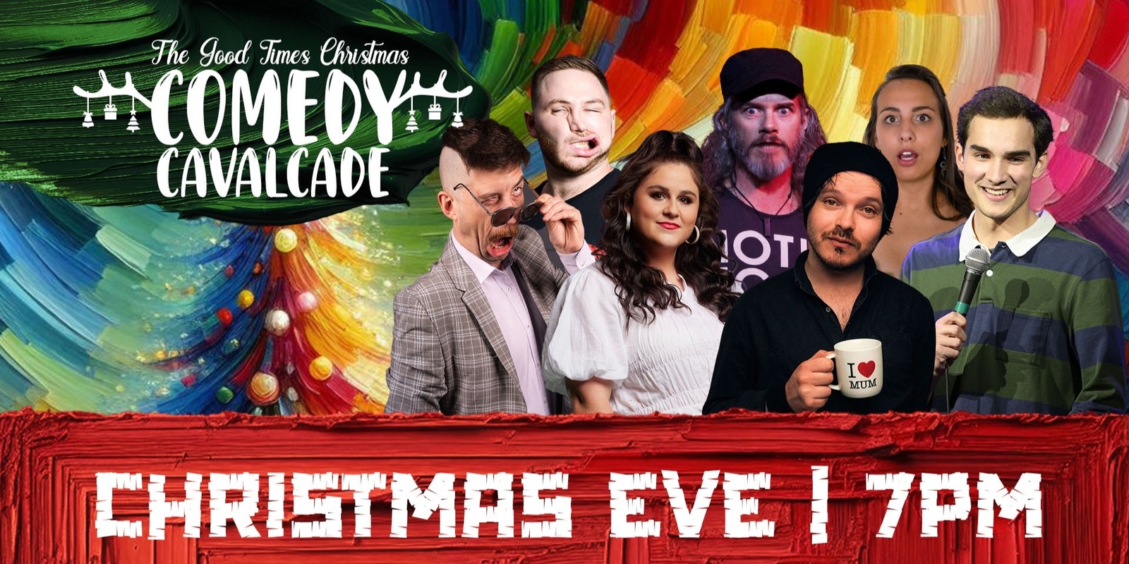 Banner image for The Good Times Christmas Comedy Cavalcade