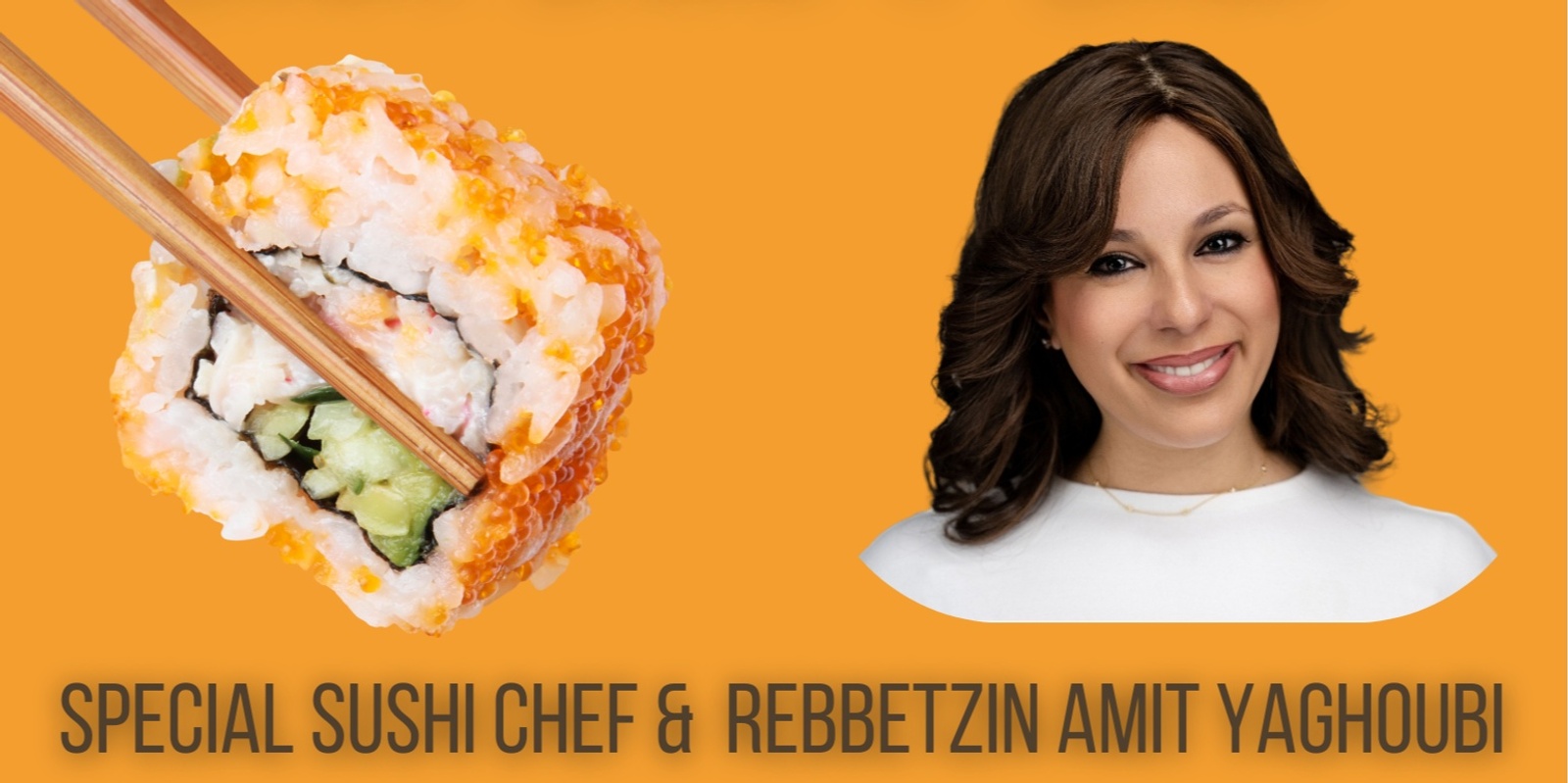 Banner image for Ladies Night: Sushi & Shiur 