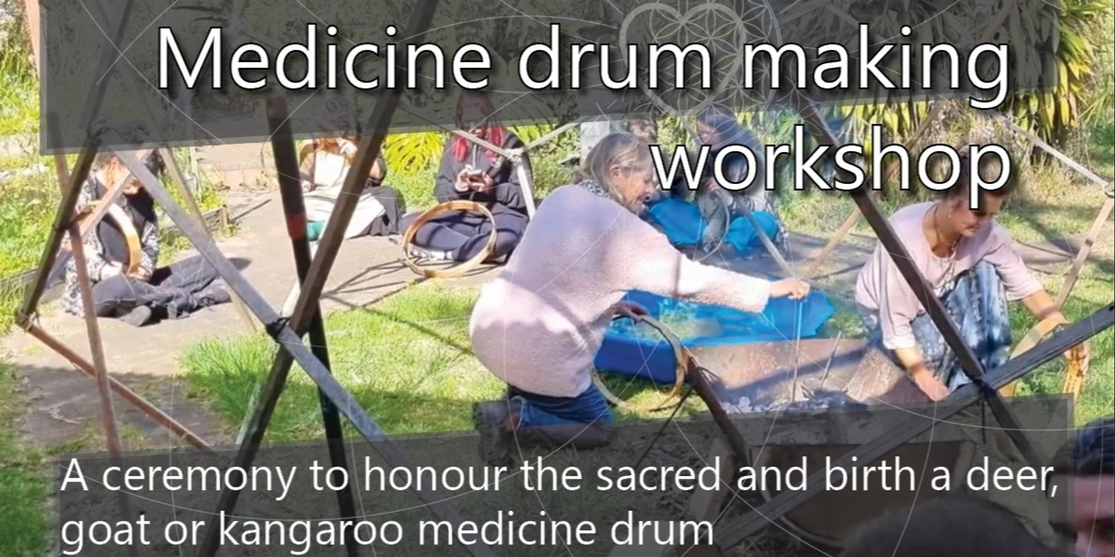 Banner image for Medicine Drum Making Workshop_Mount Eliza _1hr Melb