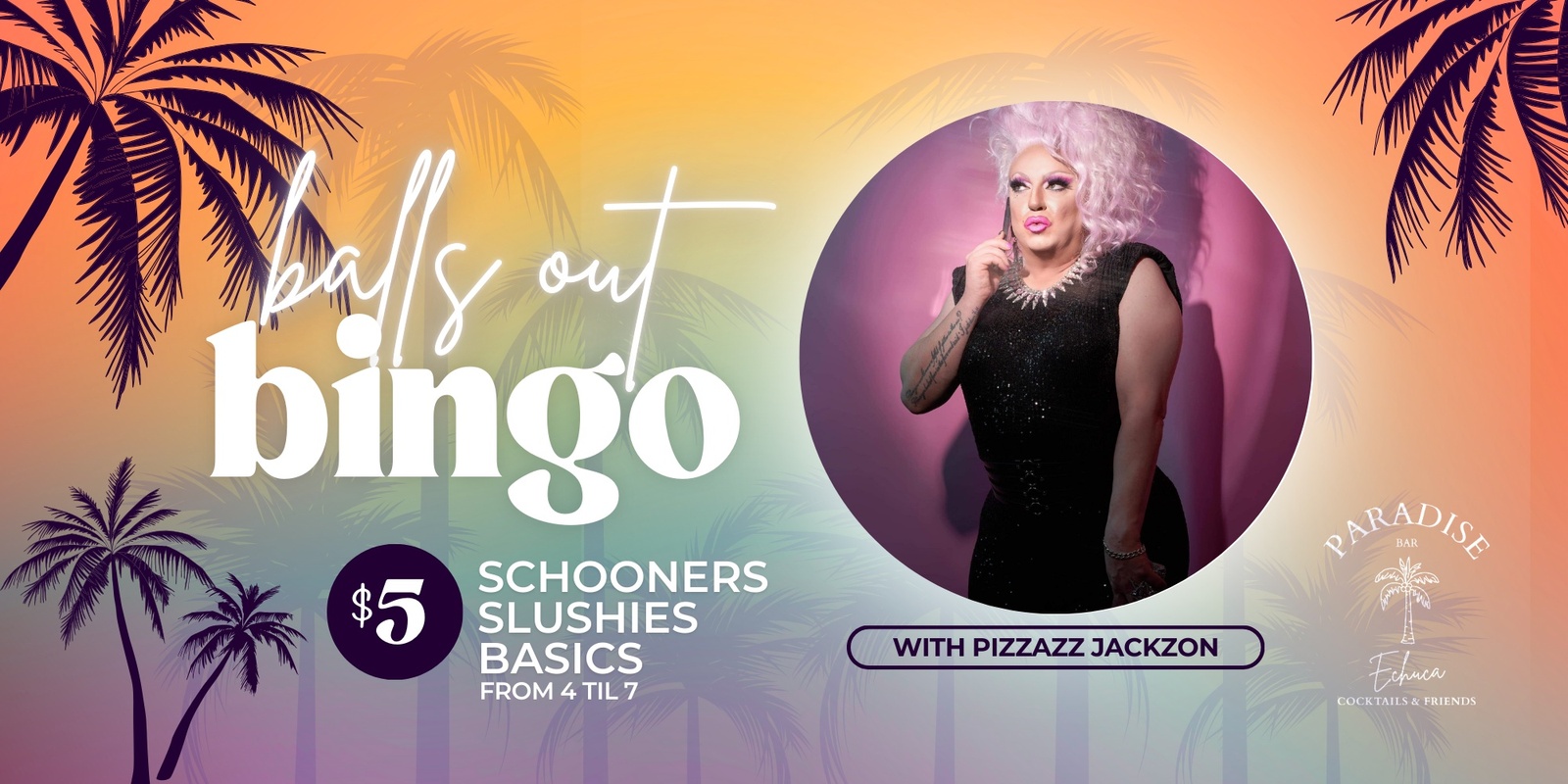 Banner image for Balls Out Bingo - with PizzAzz Jackzon