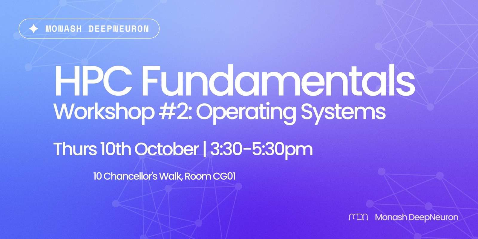 Banner image for HPC Fundamentals: Workshop #2 Operating Systems