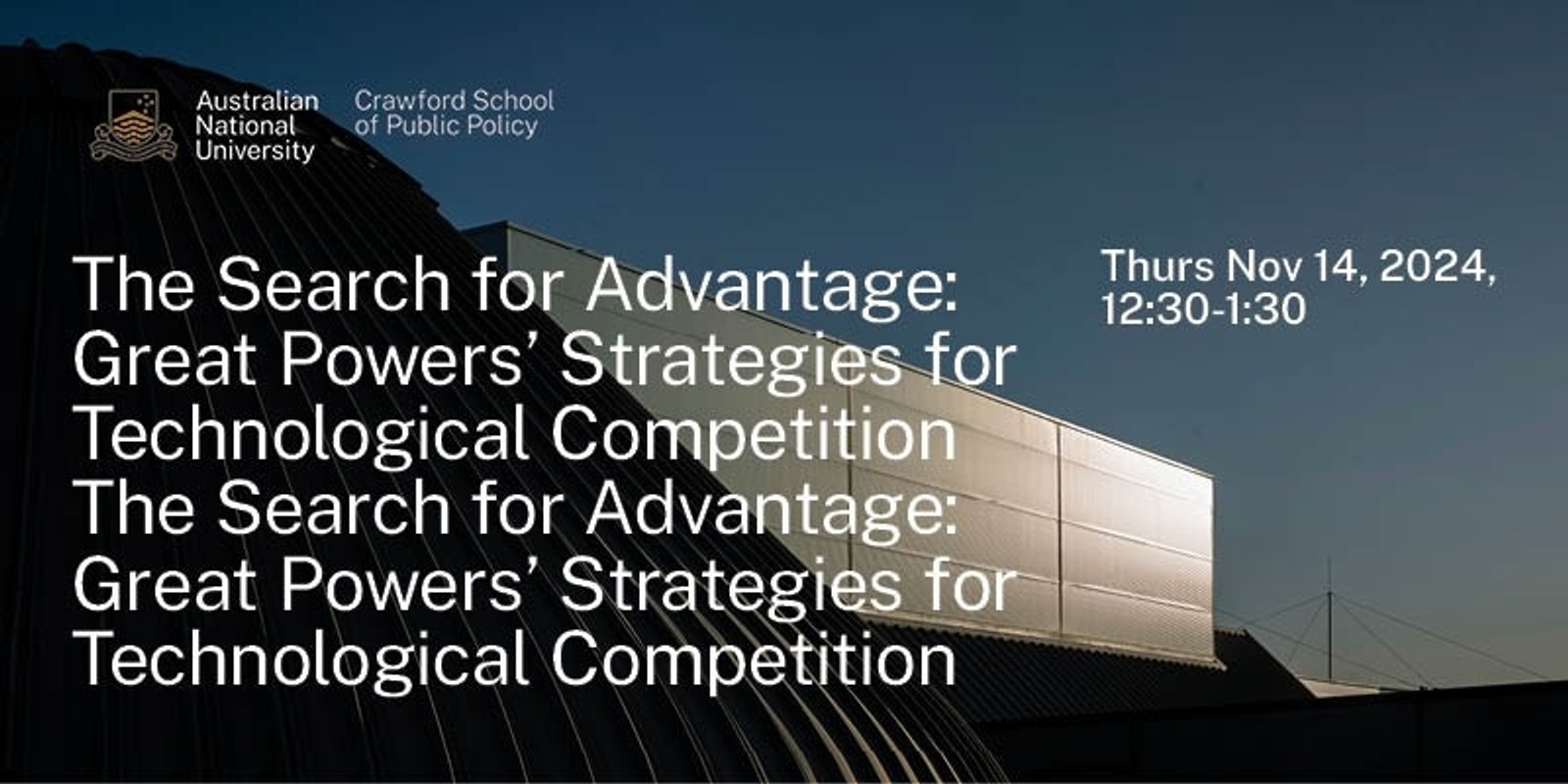 Banner image for The Search for Advantage: Great Powers' Strategies for Technological Competition