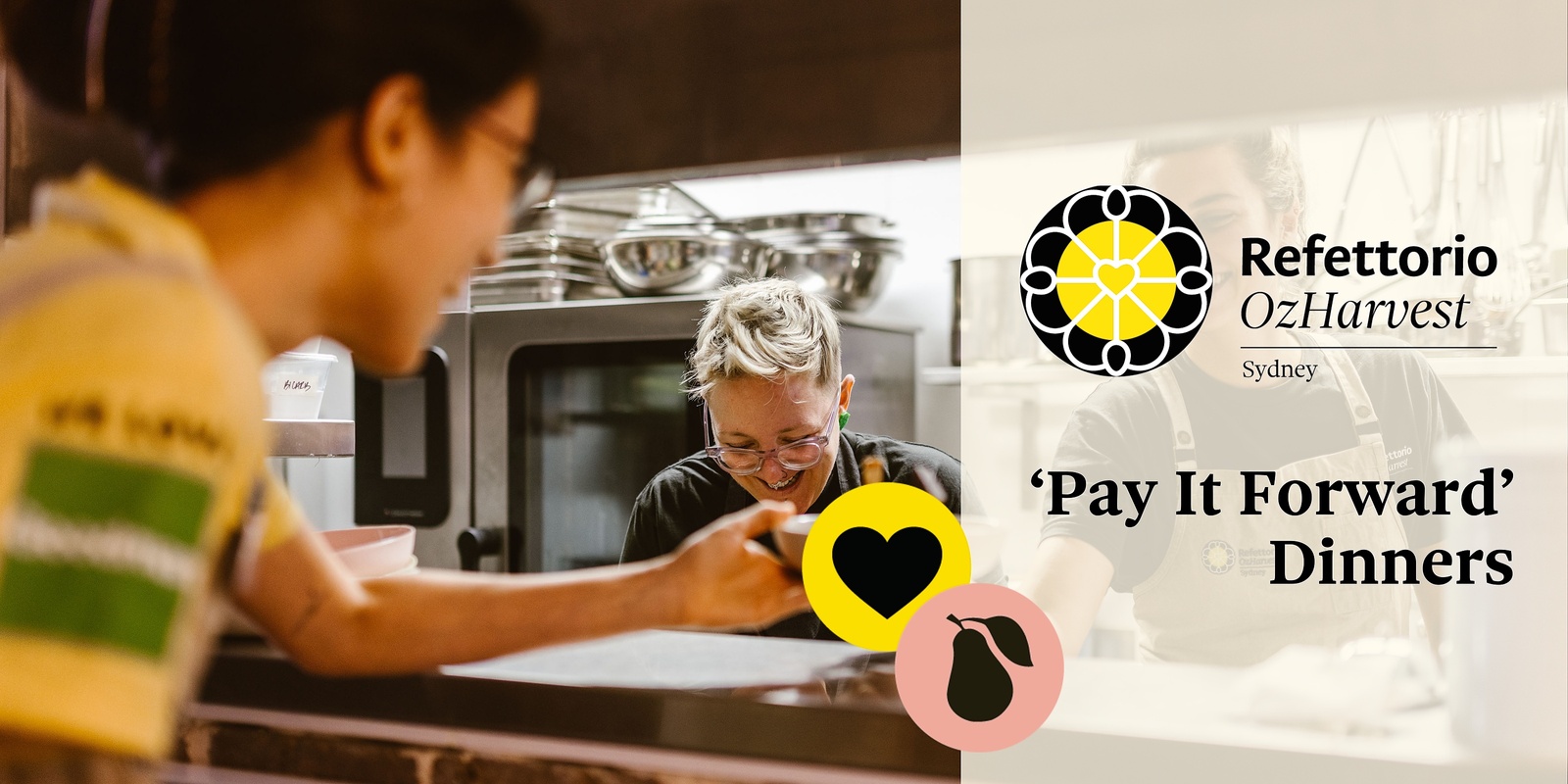 Banner image for Refettorio Pay It Forward Dinner | Thursday 28th November, 2024