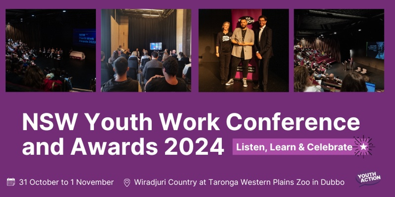 Banner image for 2024 Youth Work Conference and Awards