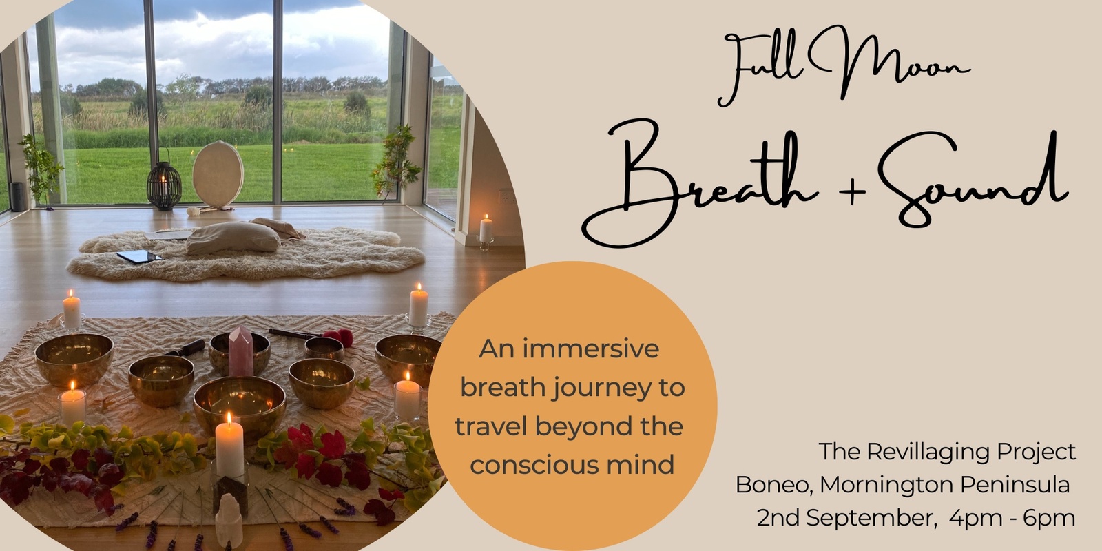 Banner image for Full Moon Breath and Sound Journey