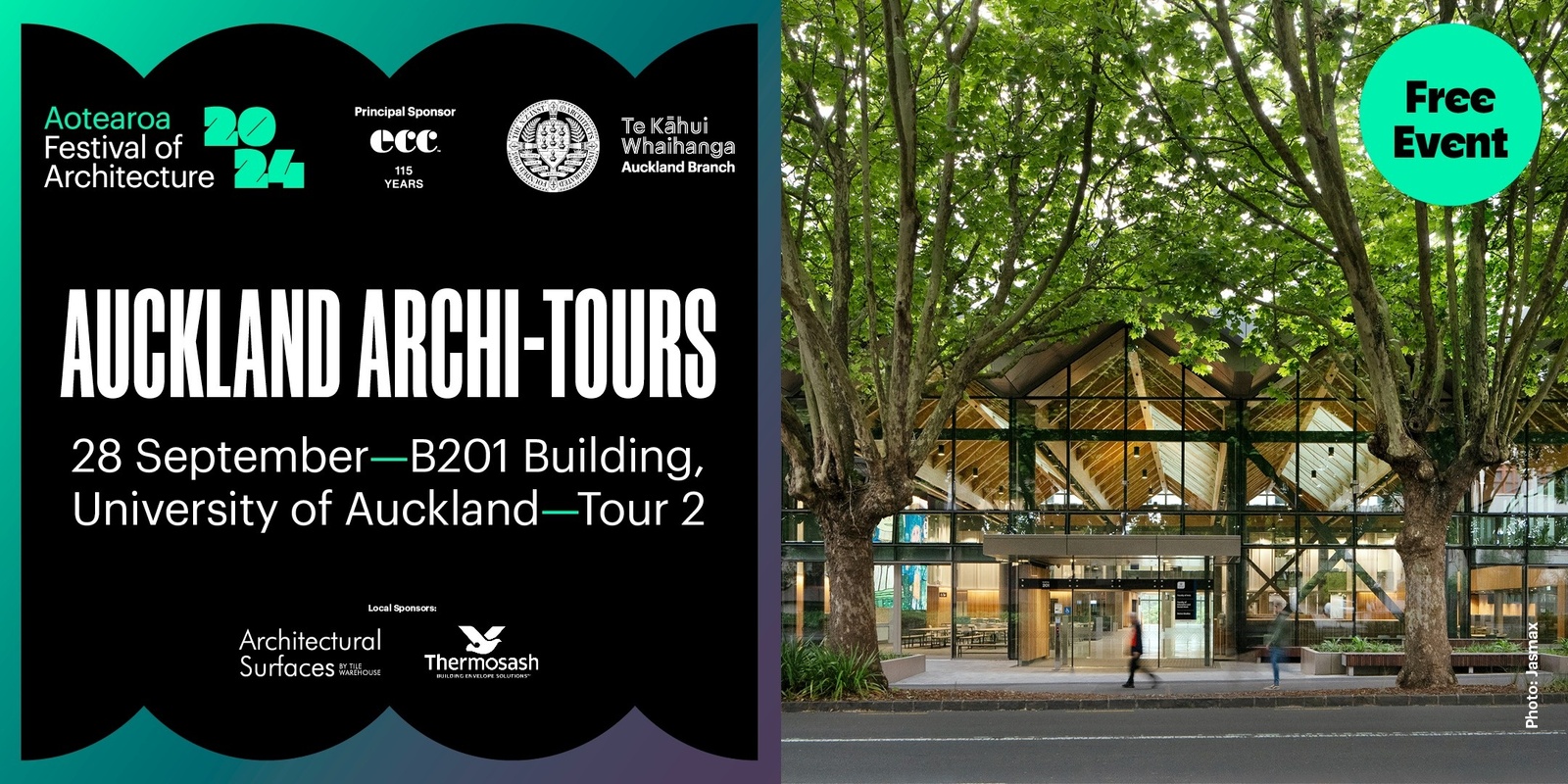 Banner image for Auckland Archi-tours - B201 University of Auckland - 2nd Tour