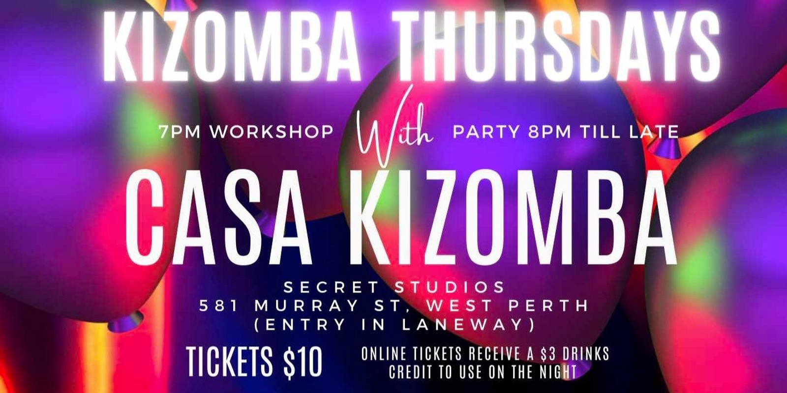 Banner image for Kizomba Thursday with Casa Kizomba - Dec 7 2023