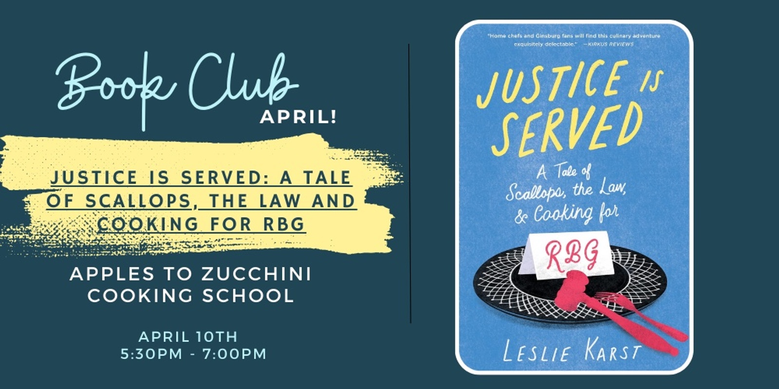 Banner image for AtoZ Book Club April!