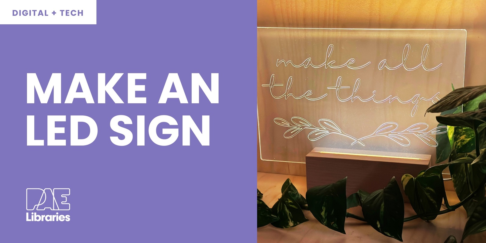 Banner image for Make an LED Sign