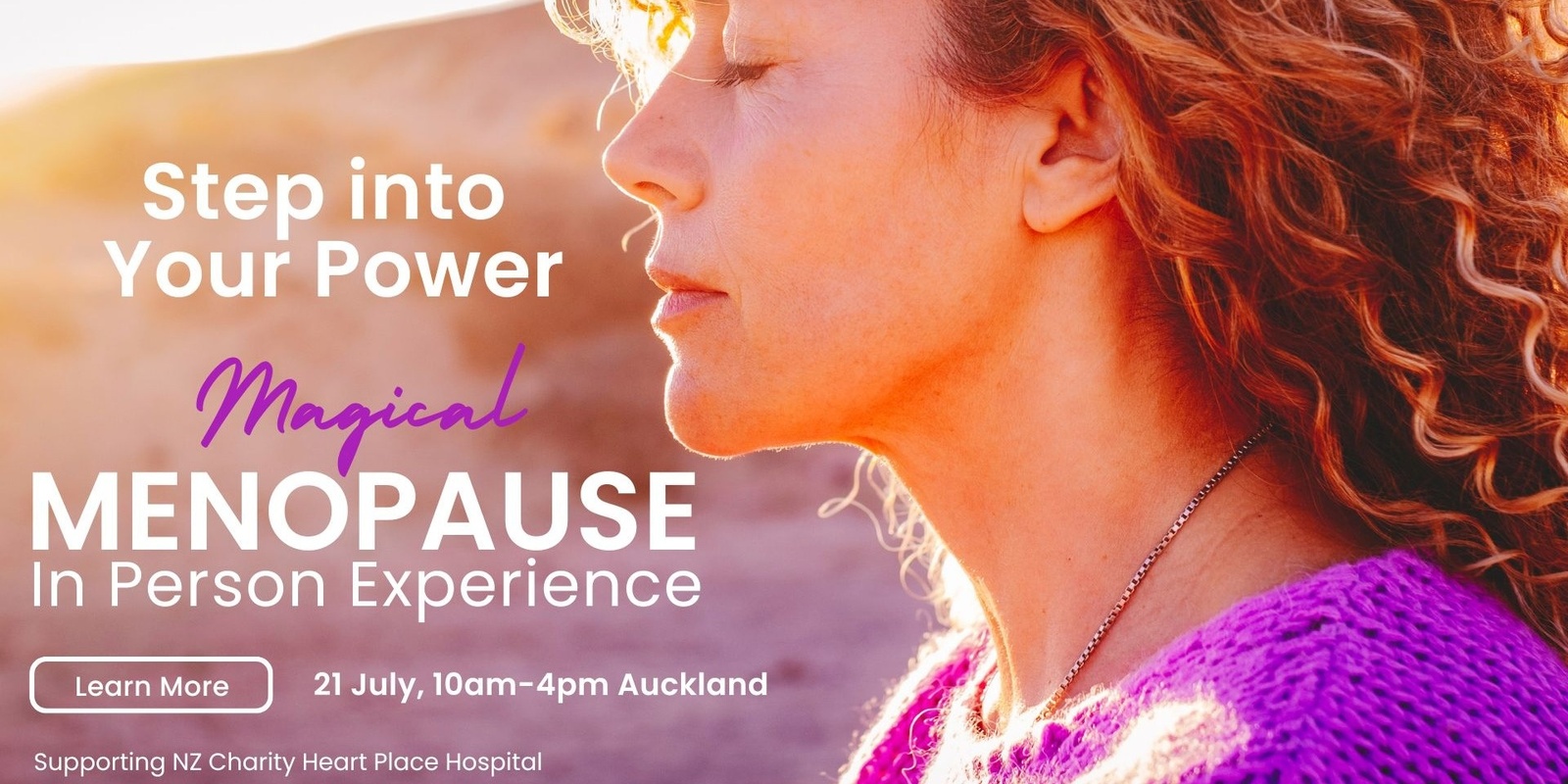 Banner image for Step into Your Power: Magical Menopause - The In person Experience 