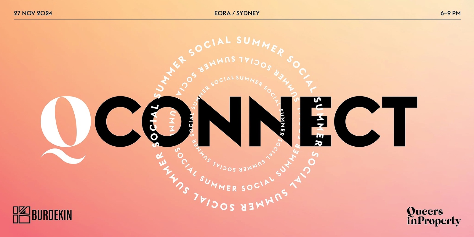 Banner image for QConnect Summer Social | Eora/Sydney