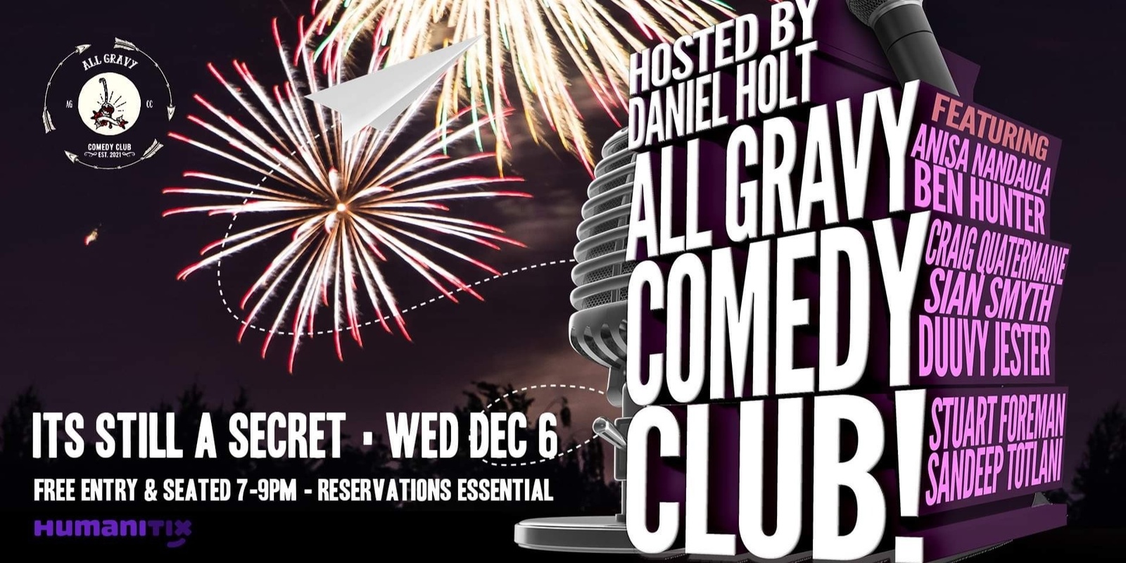 Banner image for All Gravy Comedy Club