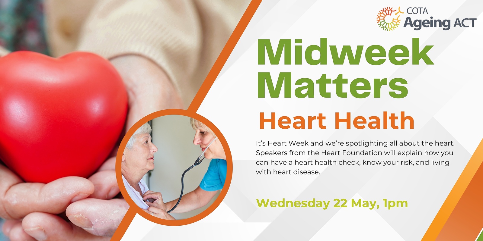 Banner image for Midweek Matters - Heart Health