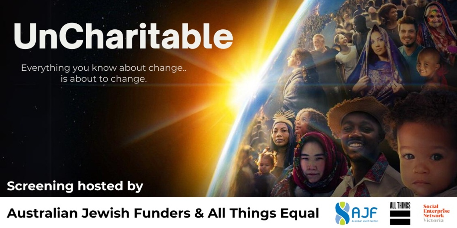 Banner image for UnCharitable Movie Screening - AJF X ATE