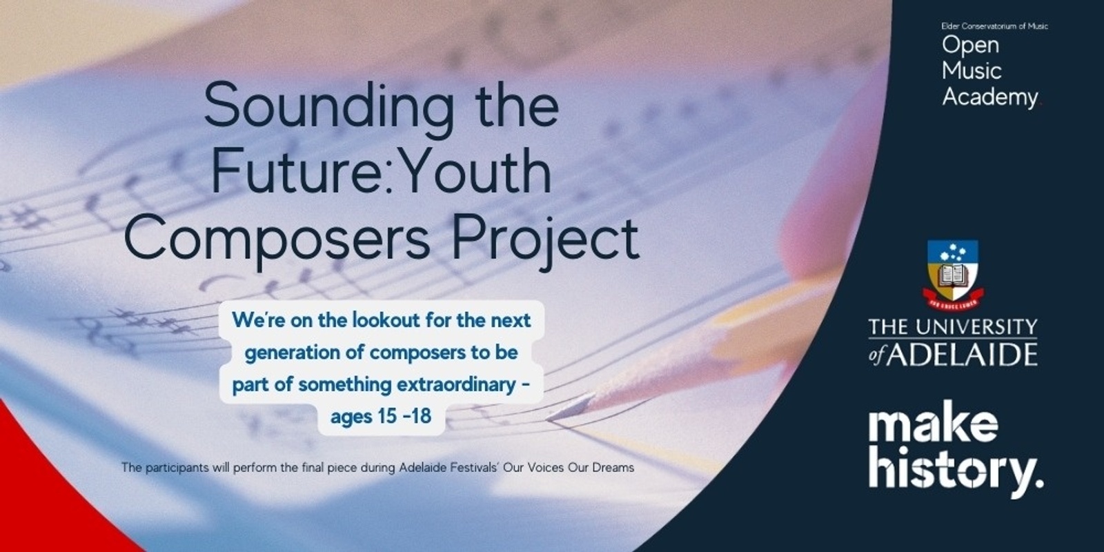 Banner image for Sounding the Future: Youth Composer Project