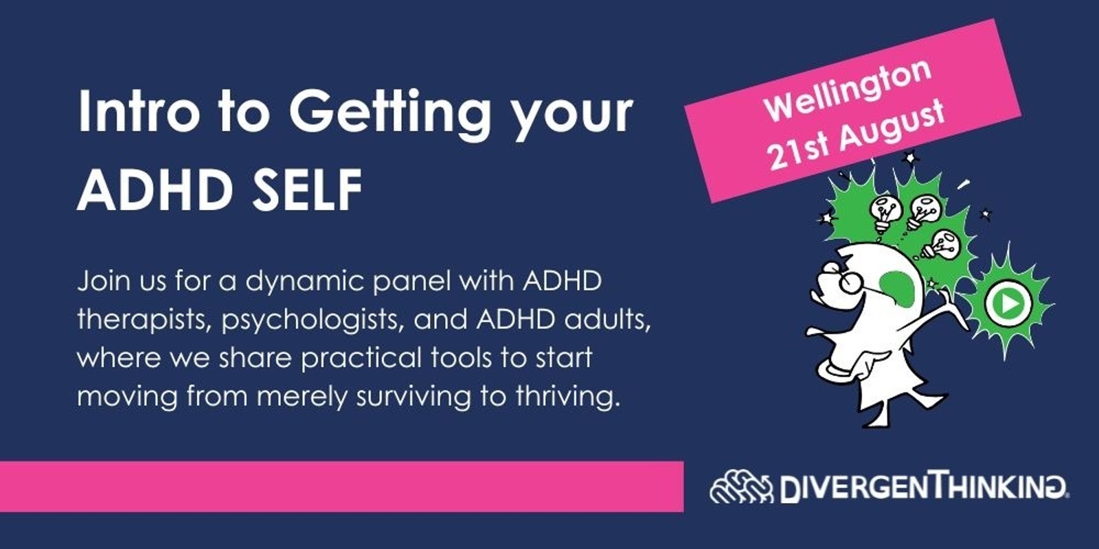 Banner image for Intro to Getting your ADHD SELF - Wellington