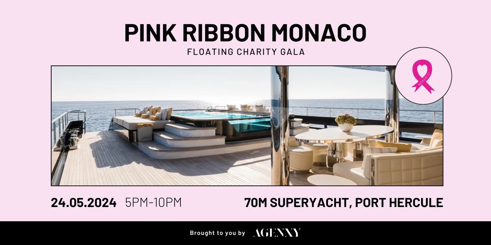 Banner image for Pink Ribbon Monaco | Floating Charity Gala