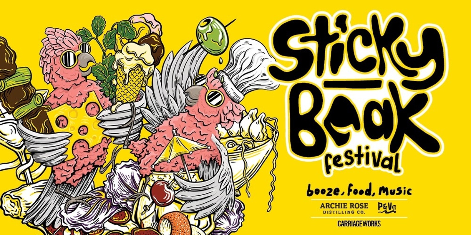 Banner image for StickyBeak Festival - Saturday November 19th at Carriageworks  - (4pm-10pm Session)