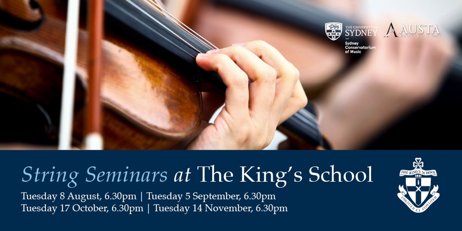 Banner image for String Seminars at The King's School