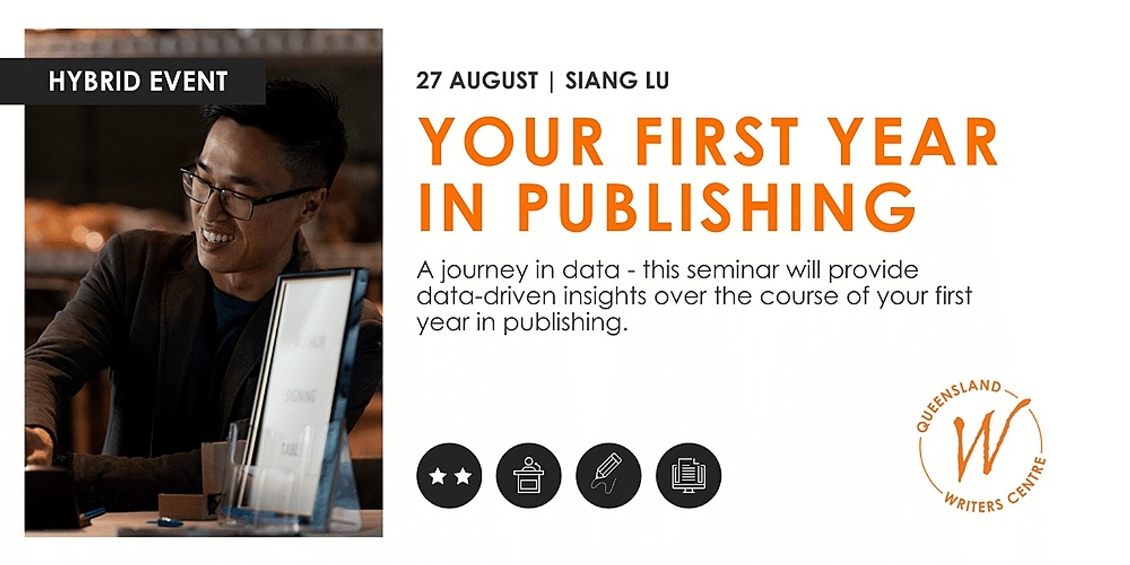 Banner image for Your First Year in Publishing: A Journey in Data with Siang Lu