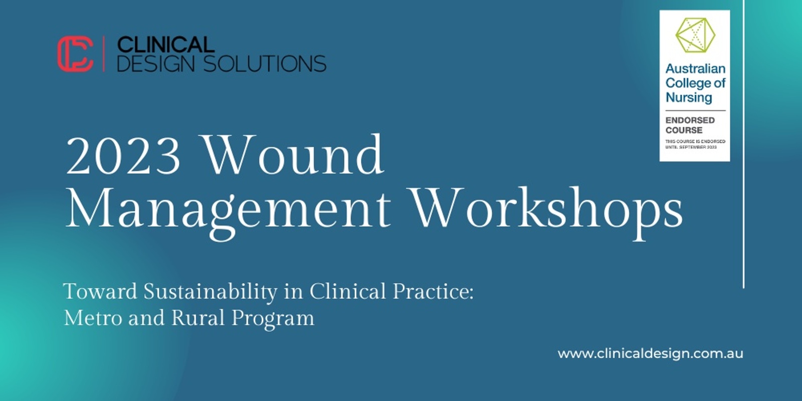 Banner image for Busselton Wound Management Workshop 2023: Change of Date to 13th May 2023