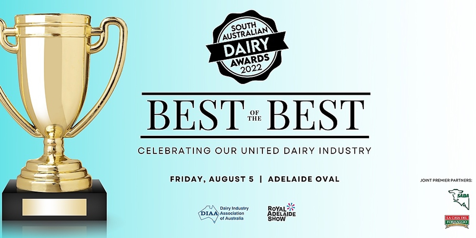 Banner image for 2022 South Australian Dairy Awards Gala Dinner