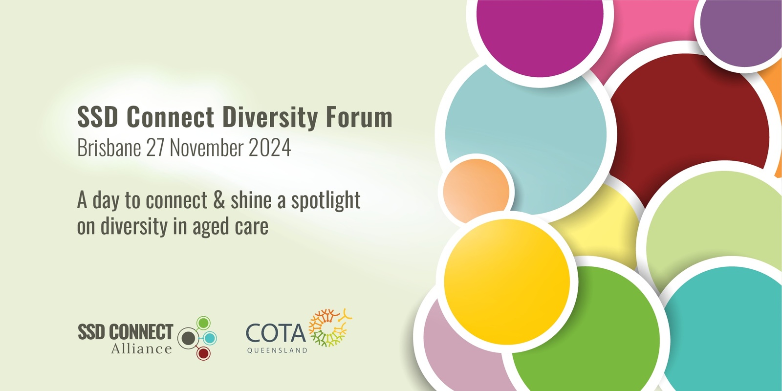 Banner image for SSD Connect Diversity Forum – Brisbane