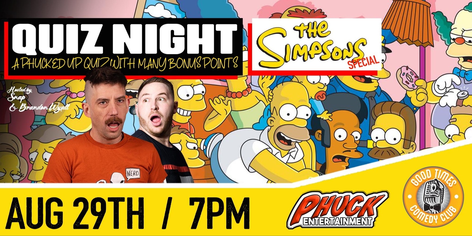 Banner image for PHUCK Trivia - Simpsons Special