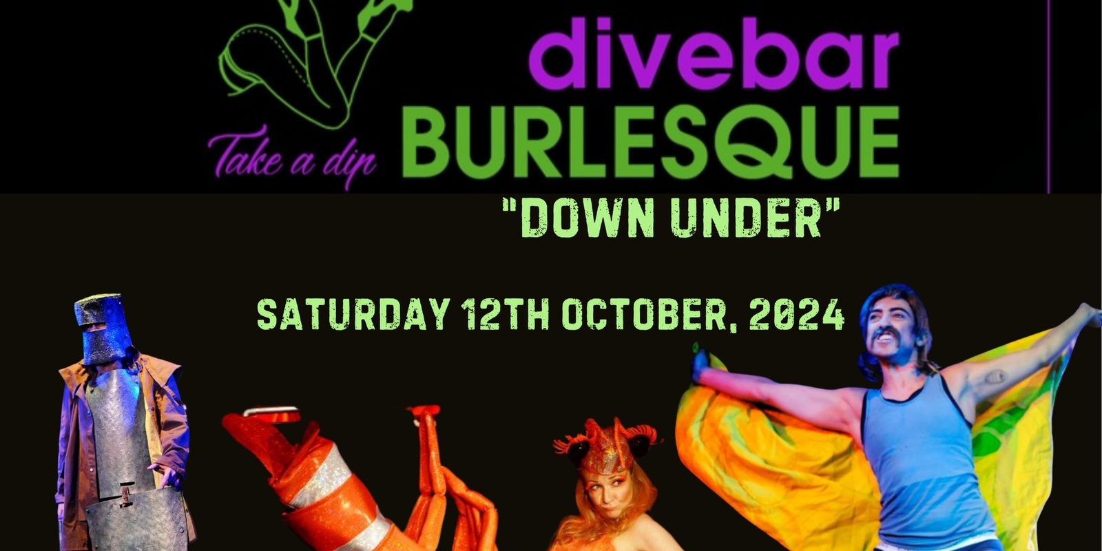 Banner image for DIVE BAR BURLESQUE GOES DOWN UNDER