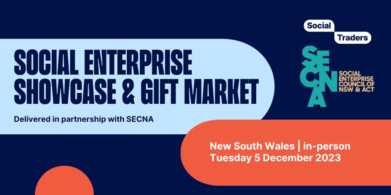 Banner image for NSW | Social Enterprise Gift Market & Showcase | Tuesday 5 December 2023