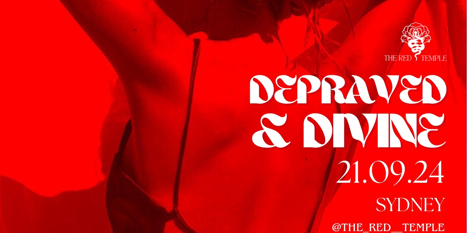 Banner image for DEPRAVED & DIVINE | SYDNEY | SEPTEMBER 21st