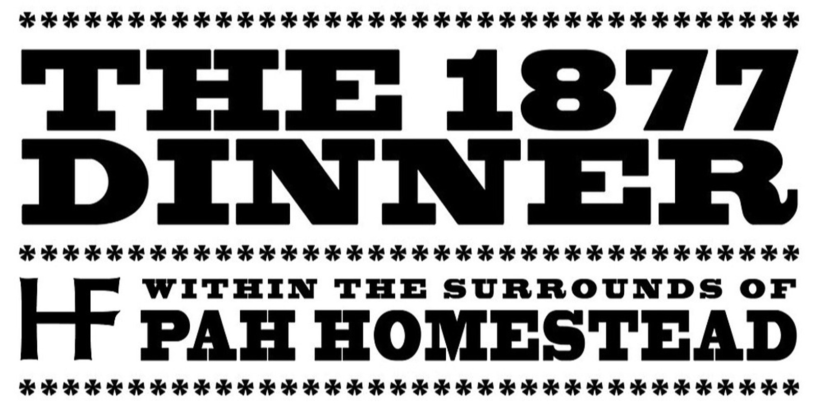 Banner image for Heritage Festival: The 1877 Dinner