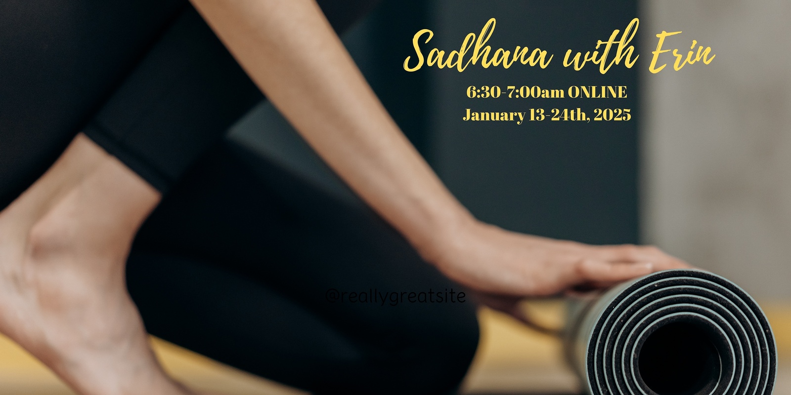 Banner image for Welcome the New Year Morning Sadhana