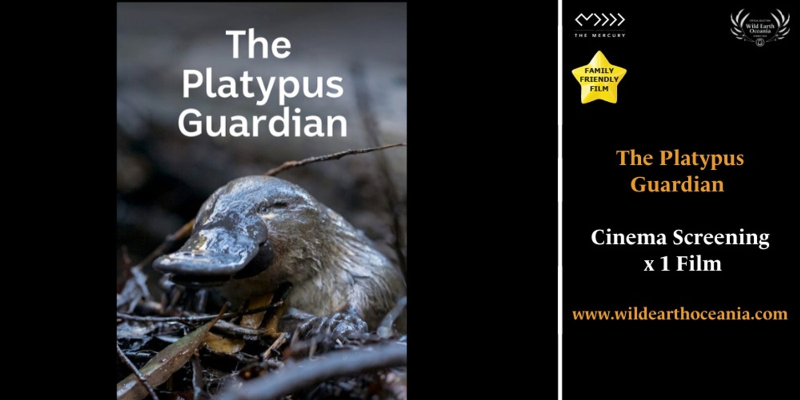 Banner image for WEOFF: The Platypus Guardian