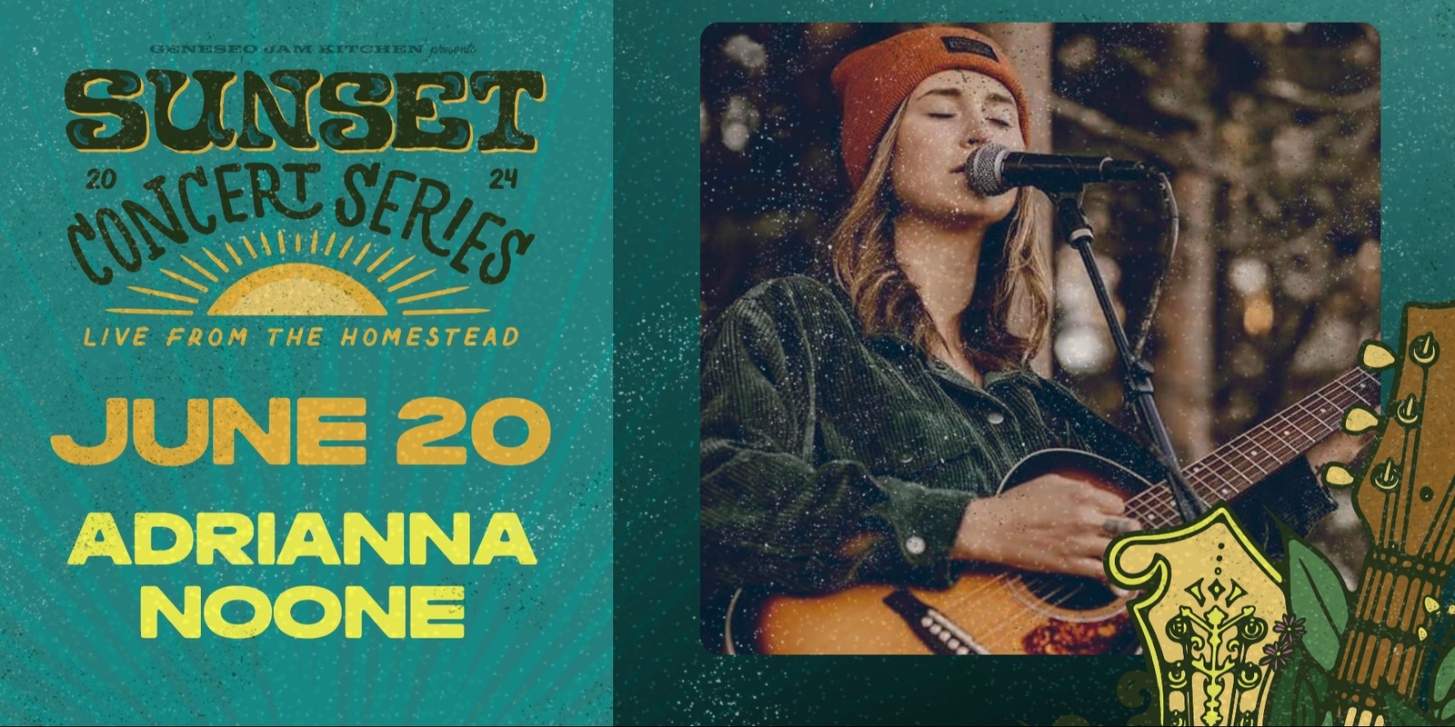 Banner image for Adrianna Noone - Sunset Concert Series June 20th