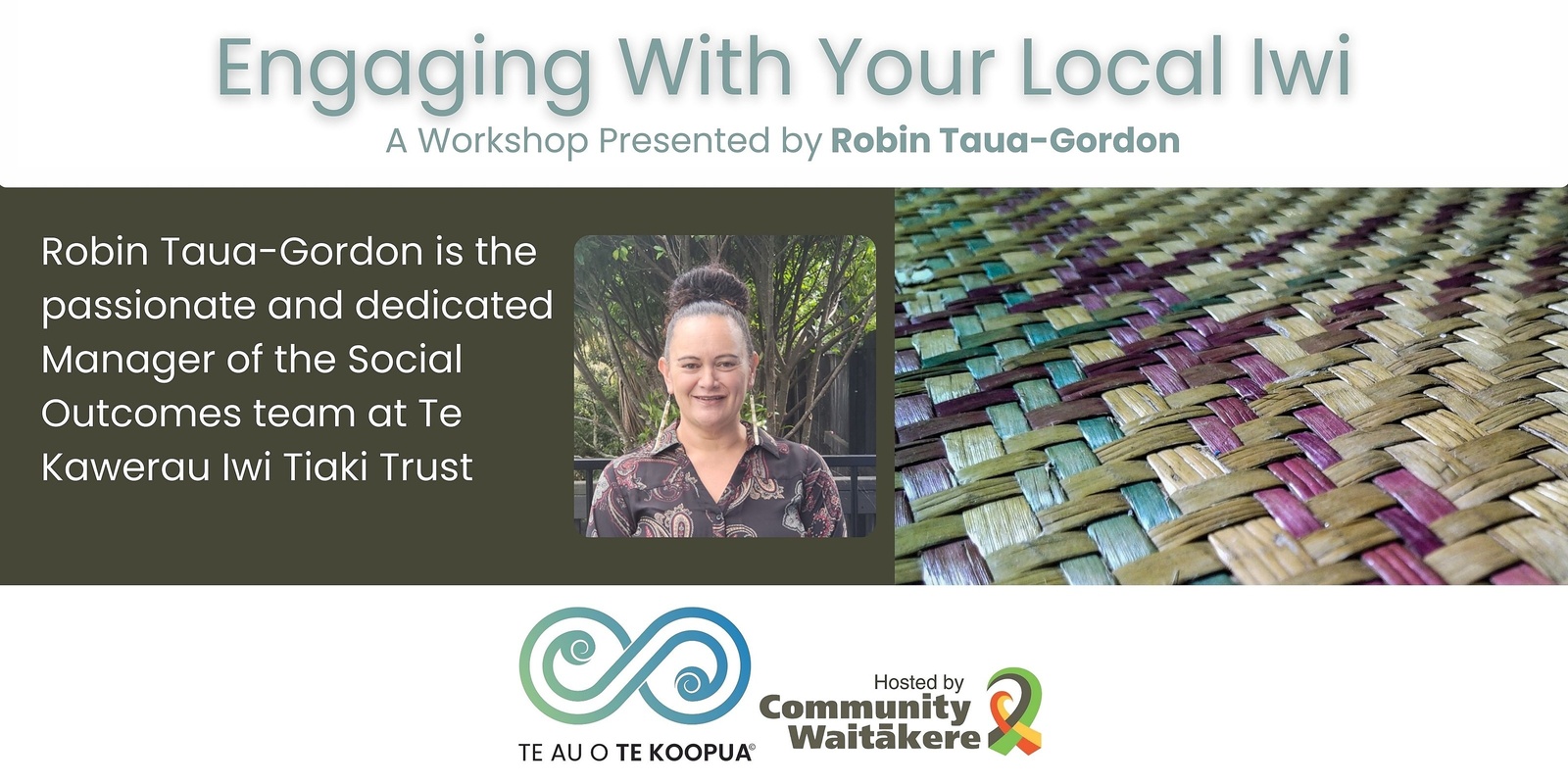 Banner image for He Kete Rauemi Series - Engaging With Your Local Iwi