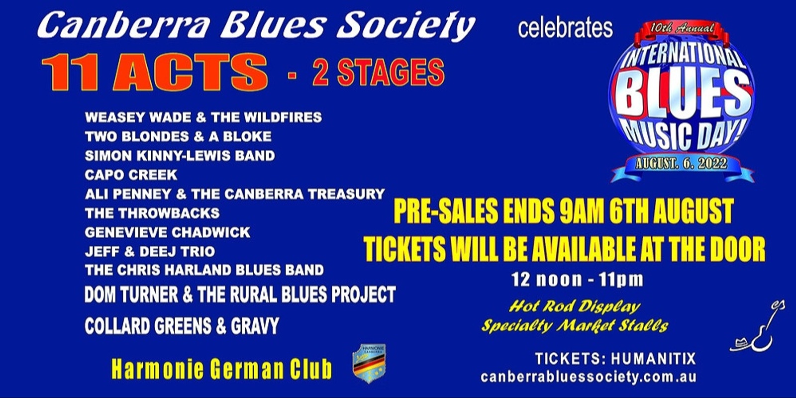 Banner image for International Blues Music Day 2022