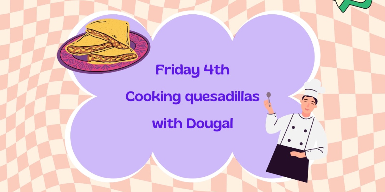 Banner image for Cooking Quesadillas at Youth ARC: 12-25 ONLY