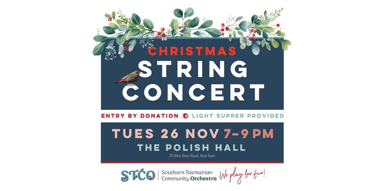 Banner image for STCO November Concert